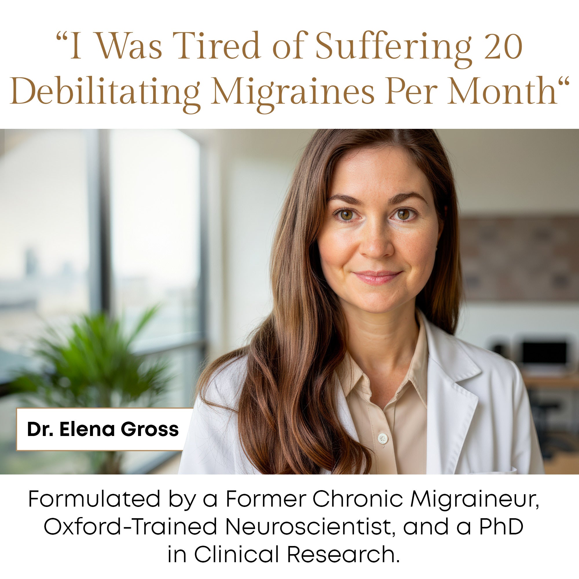 Brain Ritual® - Migraine Medical Food - 30 Servings