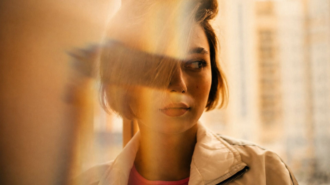 Visual changes and aura experienced by a woman for an article on experiencing two migraine auras in a row