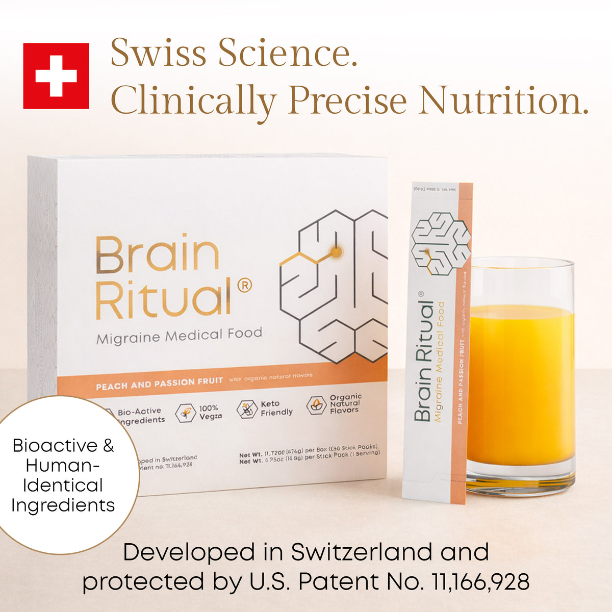 Brain Ritual® - Migraine Medical Food - 60 Servings