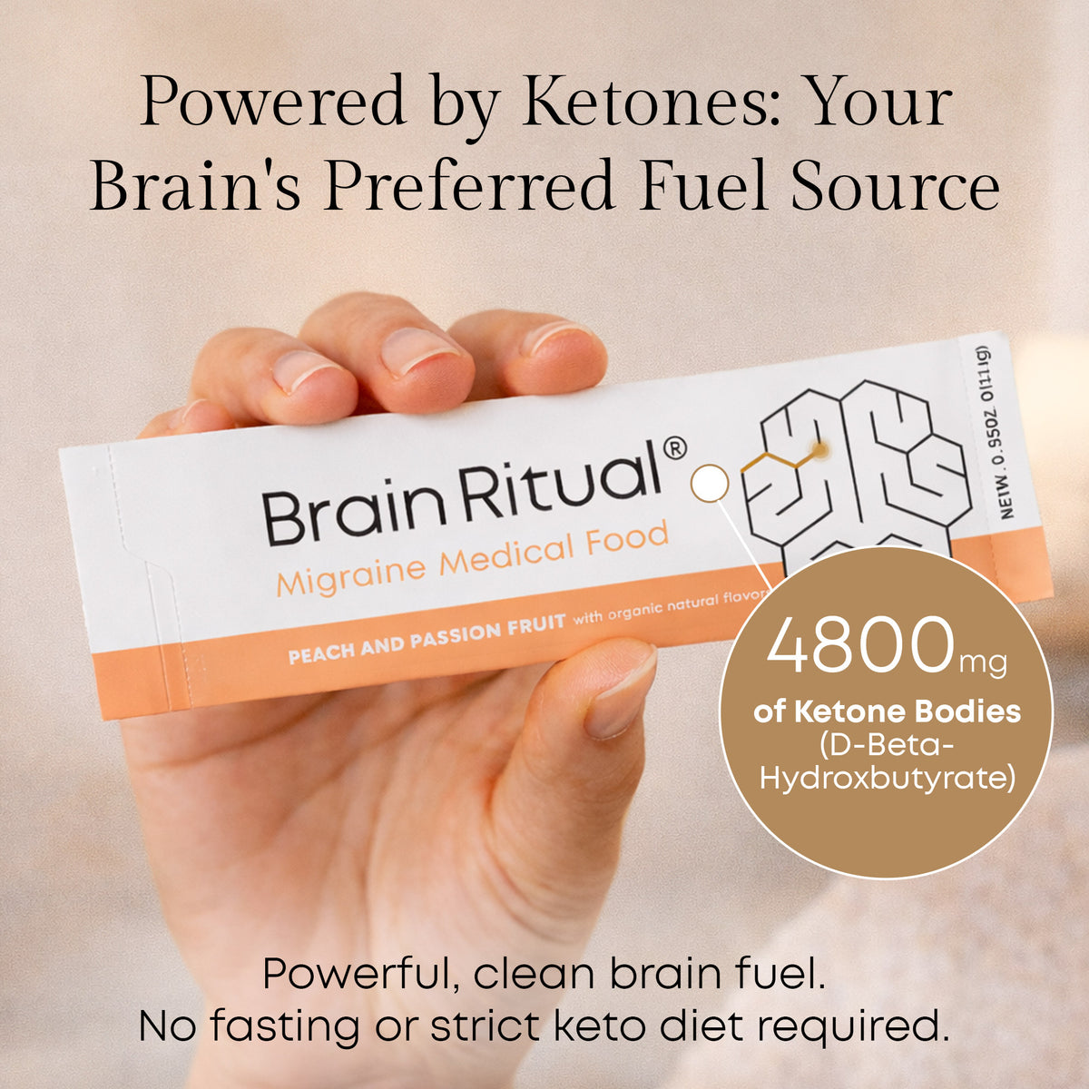 Brain Ritual® - Migraine Medical Food - 60 Servings