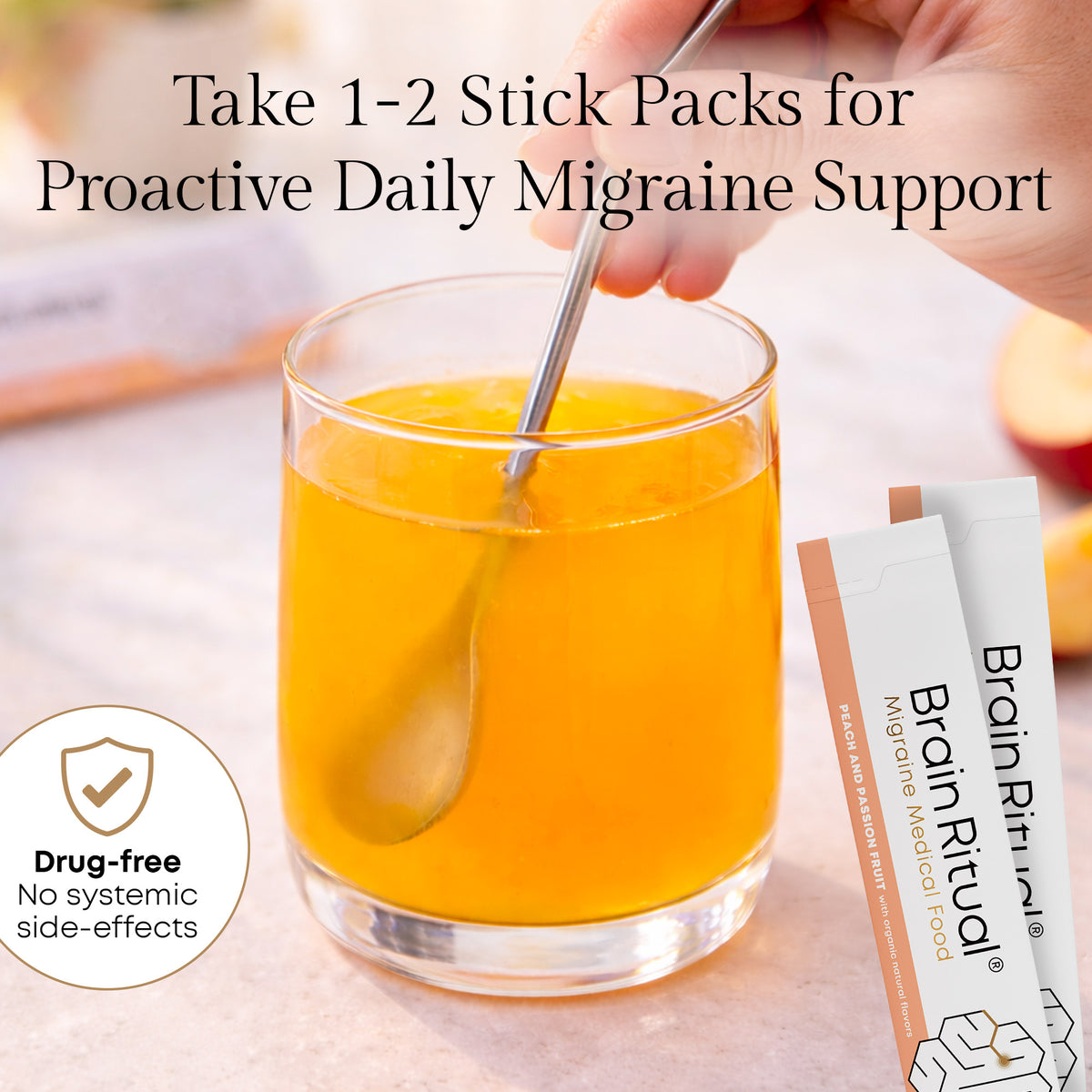 Brain Ritual® - Migraine Medical Food - 60 Servings