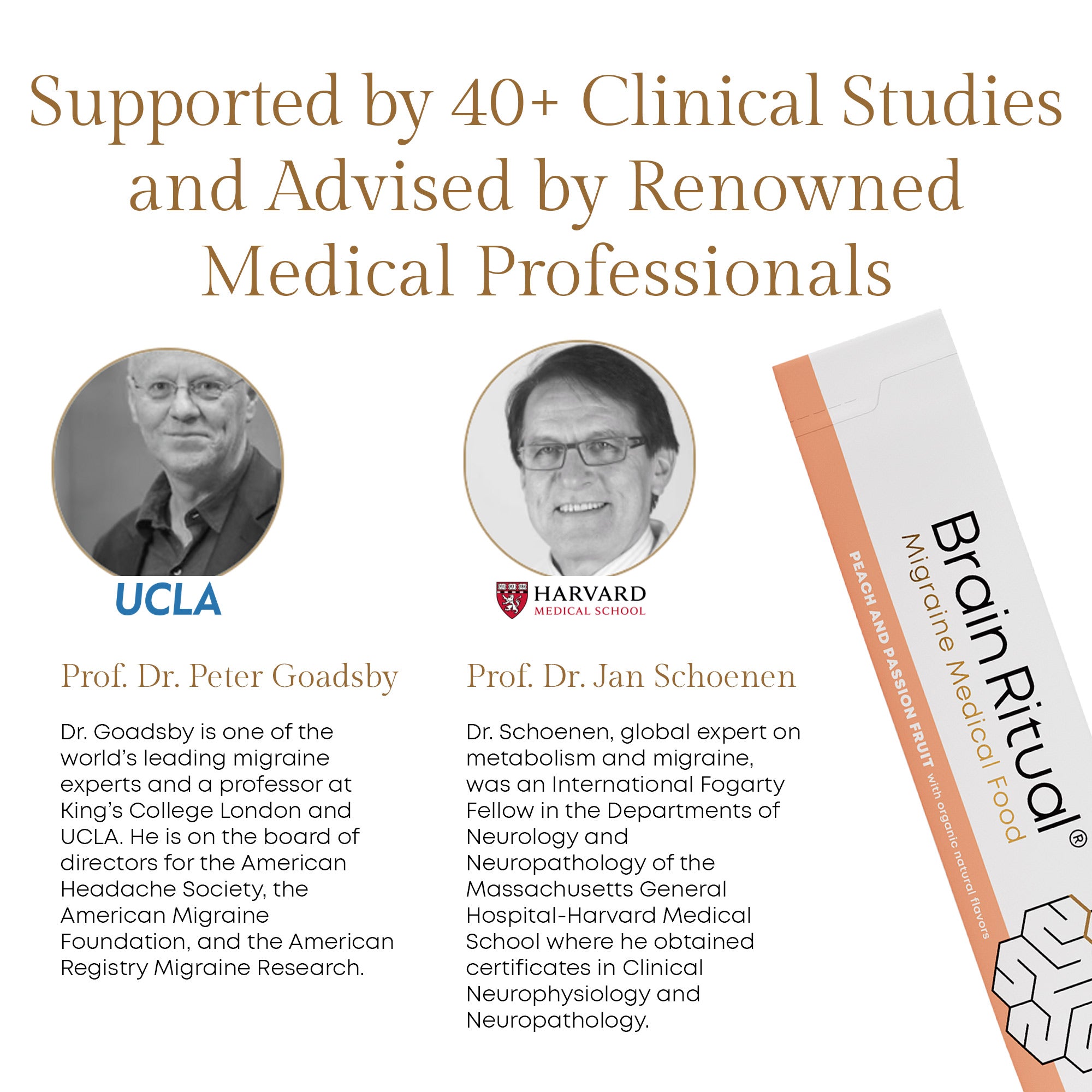 Brain Ritual® - Migraine Medical Food - 30 Servings