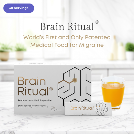Brain Ritual® - Migraine Medical Food - 30 Servings