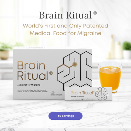 Brain Ritual® - Migraine Medical Food - 60 Servings