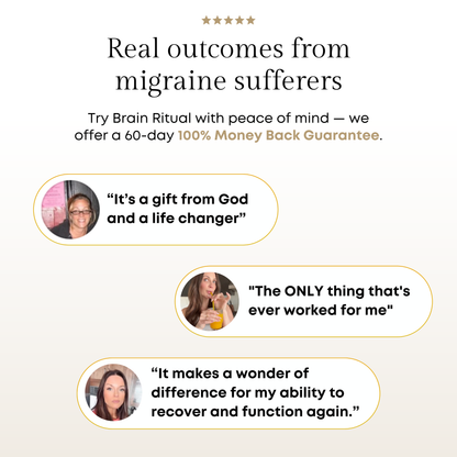 Brain Ritual® - Migraine Medical Food - 60 Servings