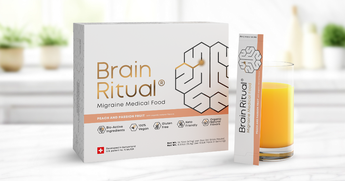 Brain Ritual Logo The Patented Brain Ritual Migraine Formula with Clinically-Proven ...