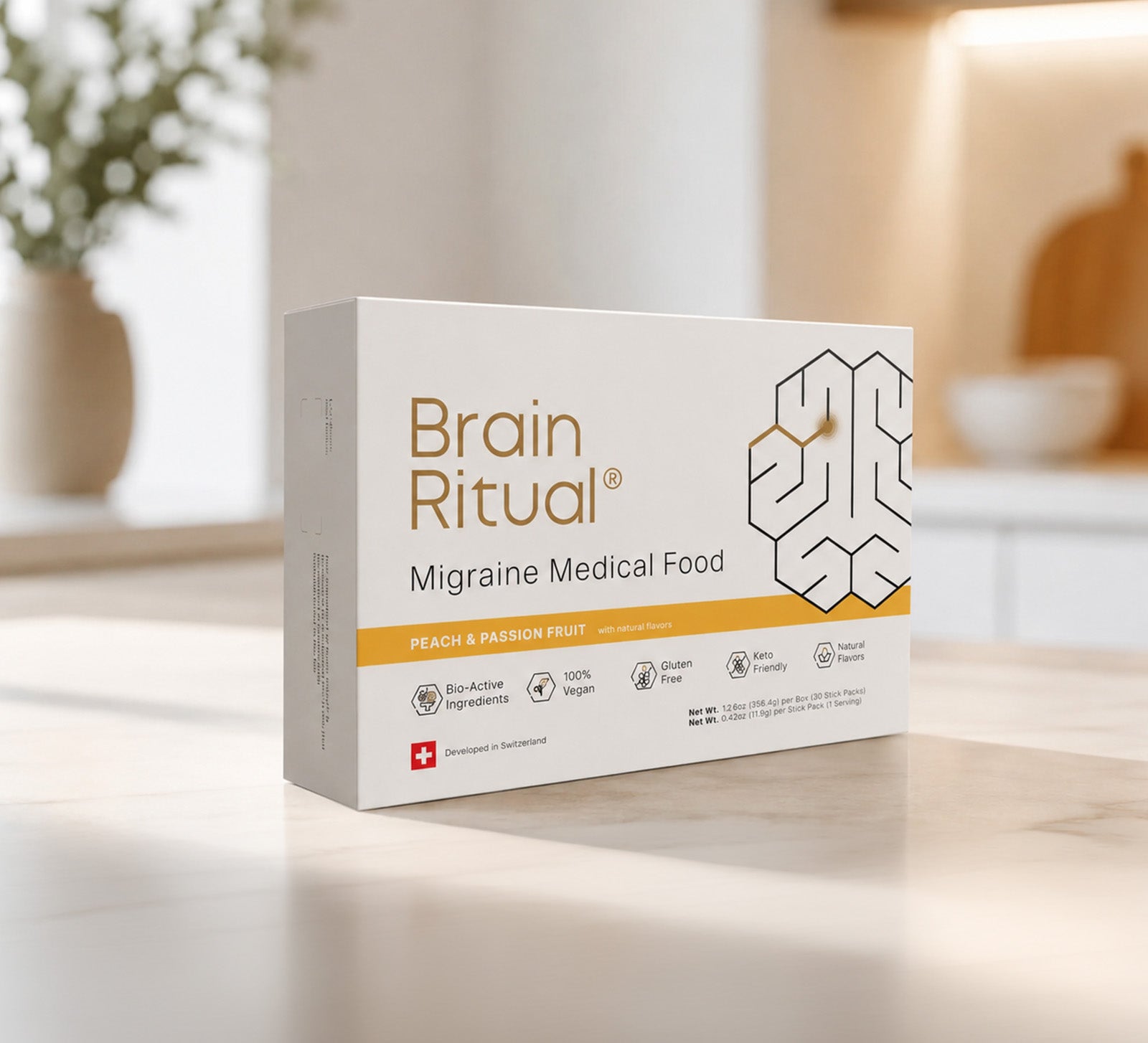 Brain Ritual Migraine Medical Food box